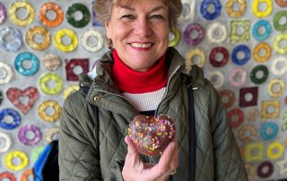 Donut stop on Queens food walk